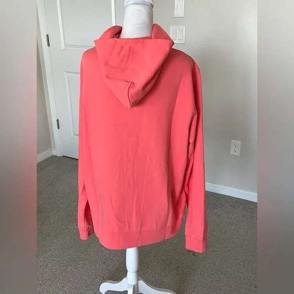 NWT Sandro Boutique Hoodie in Coral Sizes XXL, XL